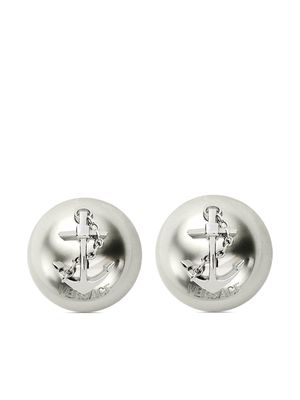 Versace Nautical Medusa stud earrings - Silver