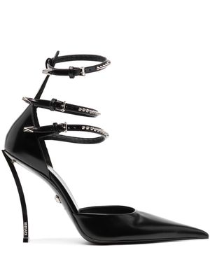 Versace Pin-Point buckled pumps - Black