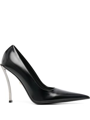 Versace Pin Point leather pumps - Black