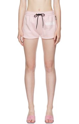 Versace Pink Cotton Shorts