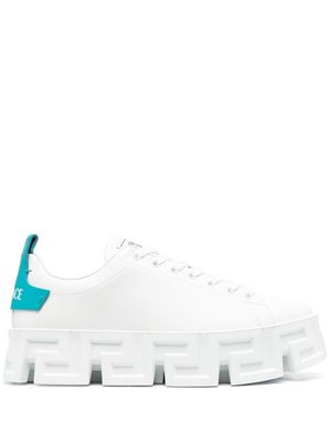 Versace platform low-top sneakers - White