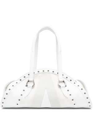 Versace Pre-Owned eyelet-embellished tote bag - White