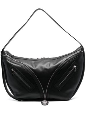 Versace Repeat large shoulder bag - Black