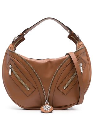 Versace Repeat shoulder bag - Brown