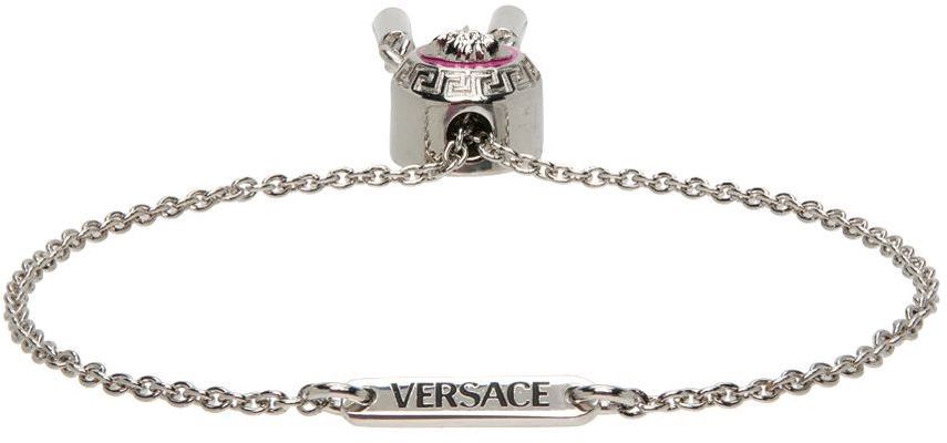 Versace Silver Medusa Bracelet
