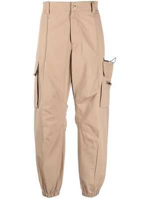 Versace straight-leg cargo trousers - Neutrals