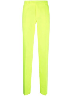 Versace straight-leg tailored trousers - Yellow
