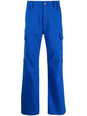Versace straight-leg trousers - Blue
