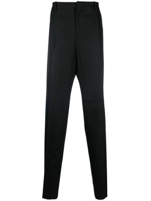 Versace straight-leg twill trousers - Black
