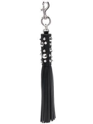 Versace studded tassel keychain - Black