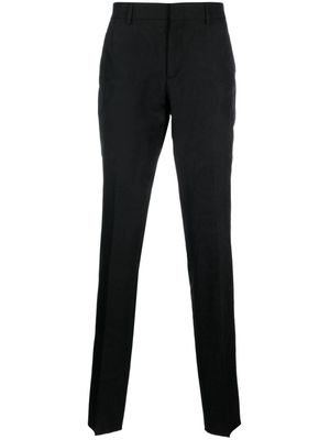 Versace tailored virgin wool trousers - Black