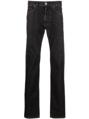Versace tapered denim jeans - Black