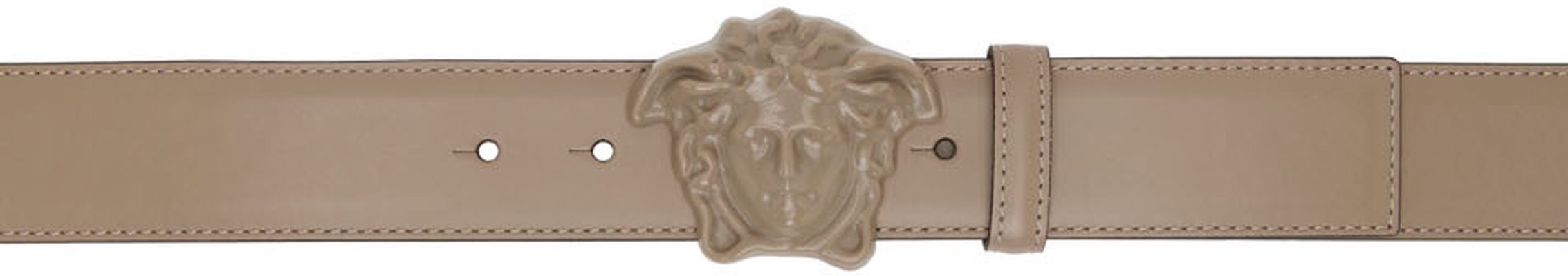 Versace Taupe 'La Medusa' Belt