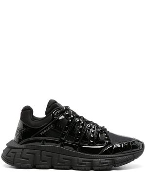 Versace Trigreca multi-panel sneakers - Black