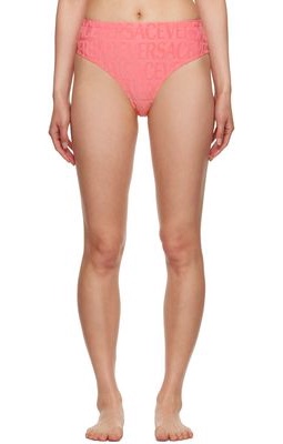 Versace Underwear Pink Dua Lipa Edition Bikini Bottom