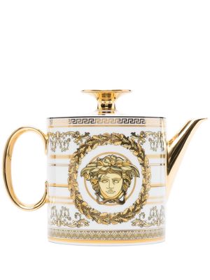 Versace Virtus Medusa 3-person tea pot - White