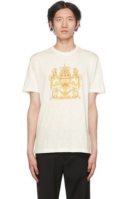 Versace White Baroque T-Shirt