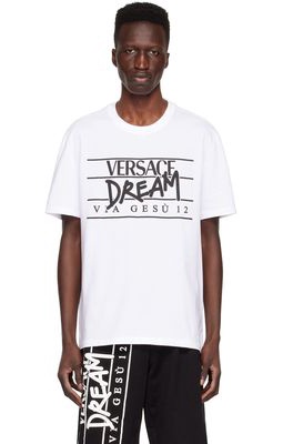Versace White Cotton T-Shirt
