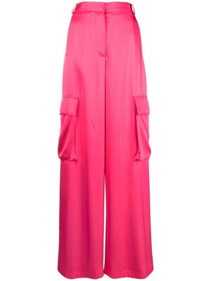 Versace wide-leg cargo trousers - Pink