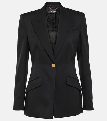 Versace Wool-blend blazer