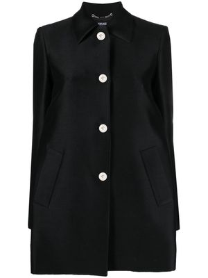 Versace wool-blend coat - Black
