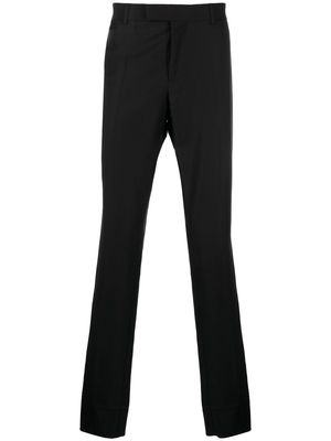 Versace wool tailored trousers - Black