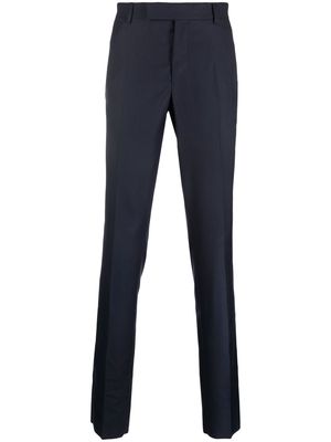 Versace wool tailored trousers - Blue