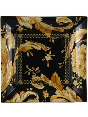 Versace x Rosenthal Vanity porcelain tray - Black