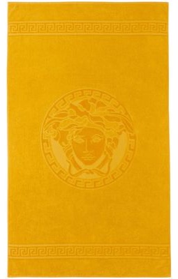 Versace Yellow Medusa Bath Towel