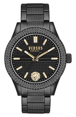 VERSUS Versace Bayside Bracelet Watch, 38mm in Ip Black 