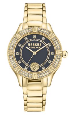 VERSUS Versace Canton Road Crystal Bracelet Watch