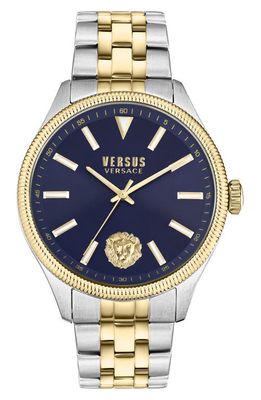 VERSUS Versace Colonne Bracelet Watch, 45mm in Two Tone 