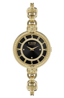 VERSUS Versace Les Docks Bracelet Watch, 36mm in Ip Yellow Gold 