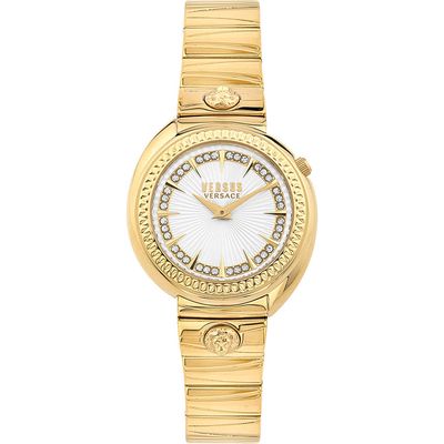 VERSUS Versace Tortona Bracelet Watch, 38mm in Ip Yellow Gold 