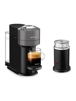 Vertuo Next Premium Coffee/Espresso Maker & Aeroccino3 Milk Frother - Grey - Grey