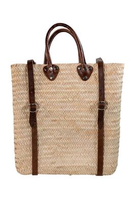 Verve Culture Moroccan Backpack Basket in None 