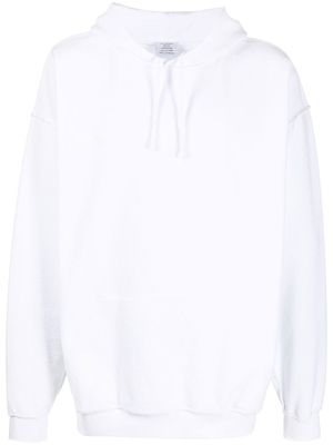 VETEMENTS basic long-sleeved hoodie - White
