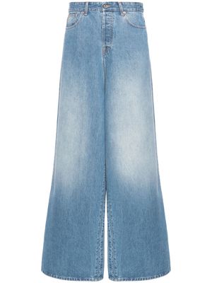 VETEMENTS Big Shape wide-leg jeans - Blue