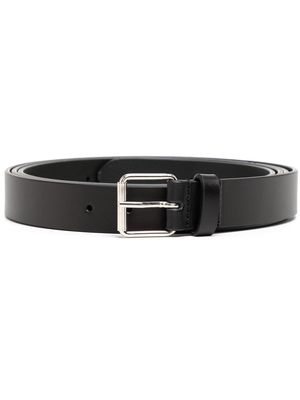 VETEMENTS buckle-fastened leather belt - Black
