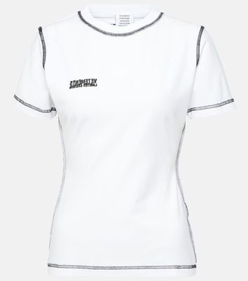 Vetements Cotton-blend jersey T-shirt