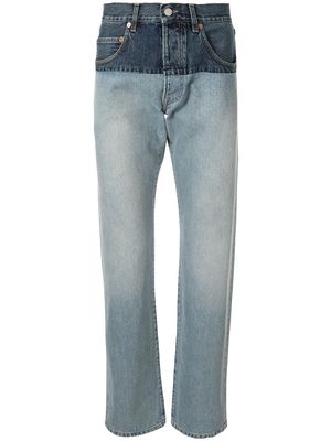 VETEMENTS distressed jeans - Blue