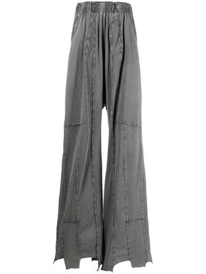VETEMENTS drop-crotch wide-leg trousers - Grey