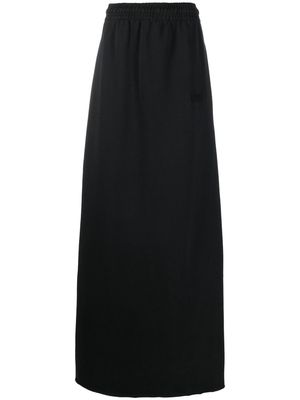 VETEMENTS high-waist maxi skirt - Black