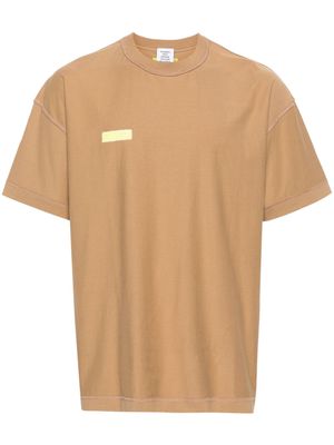 VETEMENTS Inside-Out cotton T-shirt - Brown