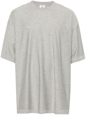 VETEMENTS Inside-Out cotton T-shirt - Grey