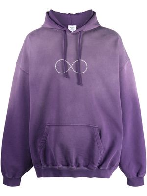 VETEMENTS Life After Life hoodie - Purple