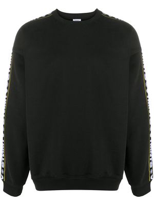 VETEMENTS logo sleeve sweatshirt - Black