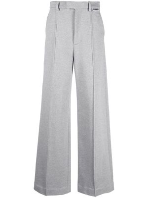 VETEMENTS Molton tailored track pants - Grey