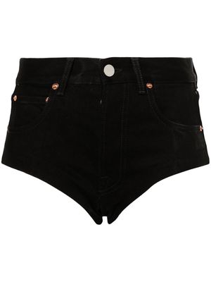 VETEMENTS Orta denim shorts - Black