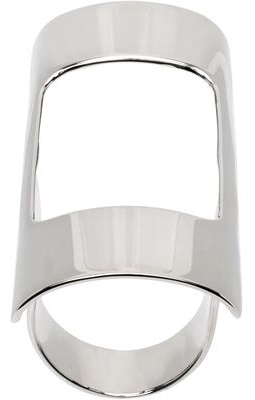 VETEMENTS Silver Lighter Holder Ring